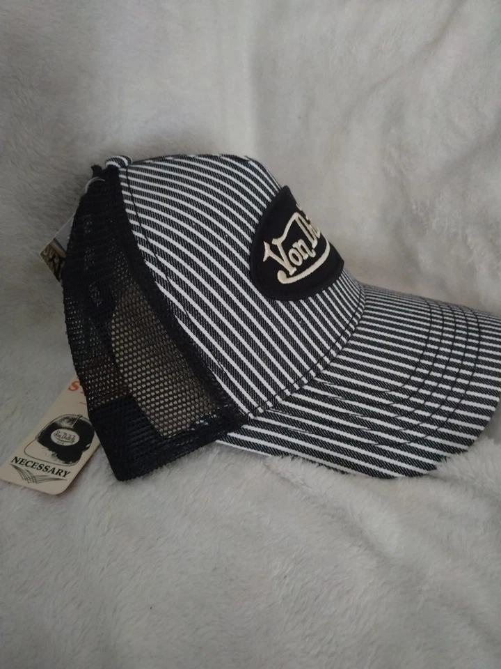 Gorra de camionero Von Dutch Snapback, azul marino (denim) y blanca Foto 2 de 4