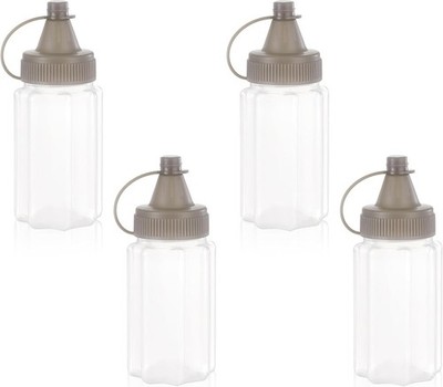 4Pcs Mini Squeeze Bottles Small Sauce Bottle