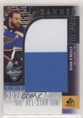 2020 Upper Deck SP Game Used NHL All-Star Banner Year Relics Ryan O'Reilly 0y6z