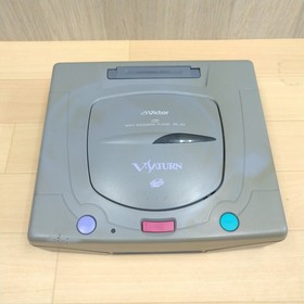 V-Saturn RG-JX2 Console Sega Victor Saturn Bundle with 2 Controllers & Cables