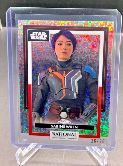 2026 Topps Chrome National NSCC SABINE WREN Annual Refractor 26/26 #SW-49