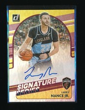 LARRY NANCE JR. 2020-21 DONRUSS SIGNATURE SERIES AUTO *CLEVELAND CAVALIERS*