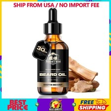 Waking Forest Sandalwood Beard Oil, Biotin  Vitamin E Formula for Strengthening