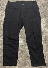 Vertx Pants Phantom LT Mens 38x32 Fits 36x31 Navy Blue Tactical Cargo Rip Stop