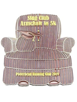 Potterhead Running Club 2019 Slug Club Armchair to 5K Medal Harry Potter PHRC