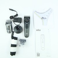 Braun Beard Trimmer Series 7, +7 Barbering Tools, Lifetime Sharp ProBlade BT7525