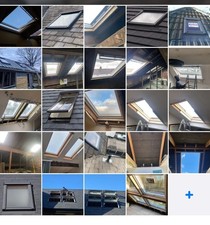 Velux Window Skylight Top-Hung Double Glazed — Multiple Sizes Available 