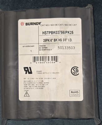 Burndy Heat Shrink 25pk