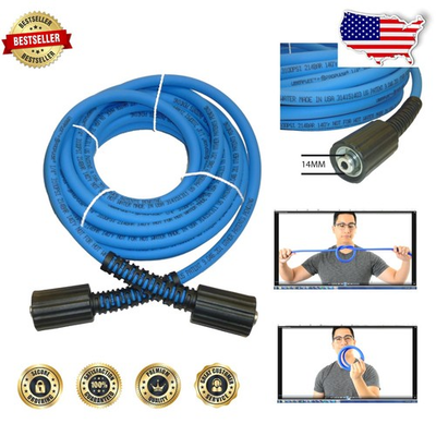 #ad #ad Pro UBERFLEX 25ft Pressure Washer Hose 3100 PSI Kink Resistant Abrasion Proof $72.99
