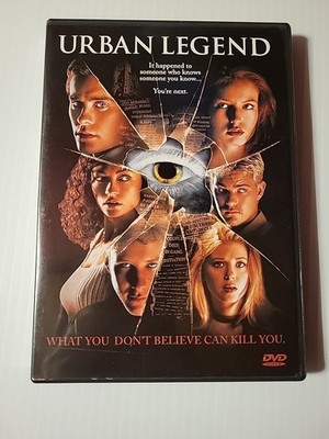 Urban Legend DVD 1998 Widescreen + Full Screen Jared Leto. Horror