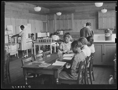 #ad Flint River Farms Georgia 1939 Home Economics Class Canning Jars Students $13.49