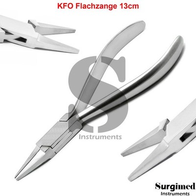 KFO Flachzange Bracket Entfernung Drahtbiegezange Flachspitzzange Utility Pliers
