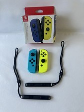 Nintendo Joy-Con Controllers X 2 In Box Blue And Yellow Genuine Official