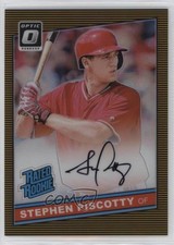 2016 Panini Donruss Optic Gold 2/5 Stephen Piscotty #86-SP Auto 0s3