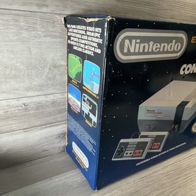 Nintendo NES Console Control Deck Mario Trilogy 1 2 3 Games Bundle Original Box