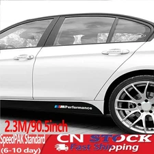 Performance Carbon Fiber Sticker Side Skirt Decal for BMW 1 3 4 5 6 7 M3 M5 M6