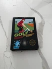 Golf (Nintendo 1985) NES CIB Complete In Box Hang tab Circle 5 Screw V1
