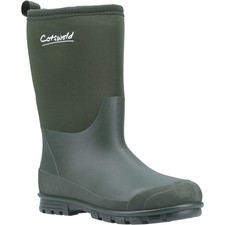 Cotswold Hilly Green Neoprene Wellingtons Pre