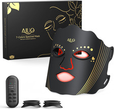 Red Light Therapy for Face, LED Face Mask Light Therapy, Rechargeable Red Light