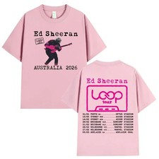 Ed Sheeran Loop Tour 2026 Global Tour Mercah T-shirts