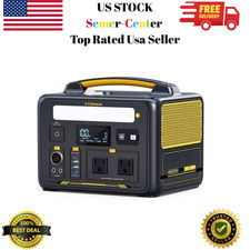 600X Portable Power Station 600W, 299Wh Solar Generator LiFePO4 Battery Power