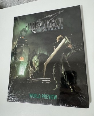 Final Fantasy VII Remake: World Preview by Square Enix (2020, Hardcover) NEU