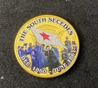 Colorized Kennedy JKF Half Dollar Civil War The South Secedes Free Shipping