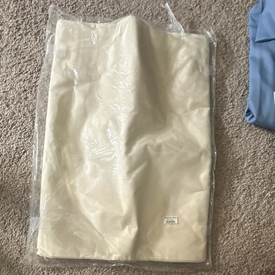 Light Filtering Rod Pocket Curtain Panel 52 x 84 Beige Solid Polyester Modern