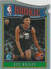 2025-26 Bowman Chrome Ace Bailey Rookie Of The Year Favorites Utah Jazz