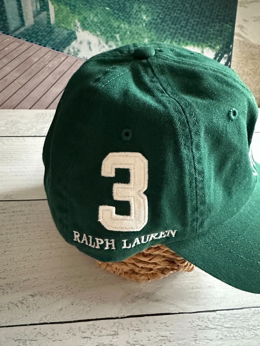 Polo Ralph Lauren Big Pony 20th Anniversary Ball Cap Hunter Green