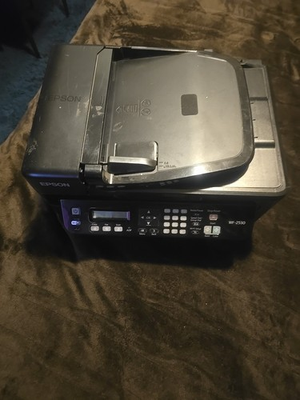 #ad Epson Workforce WF 2530 All in One Inkjet Printer Yellow with 2 Magenta Ink $30.00