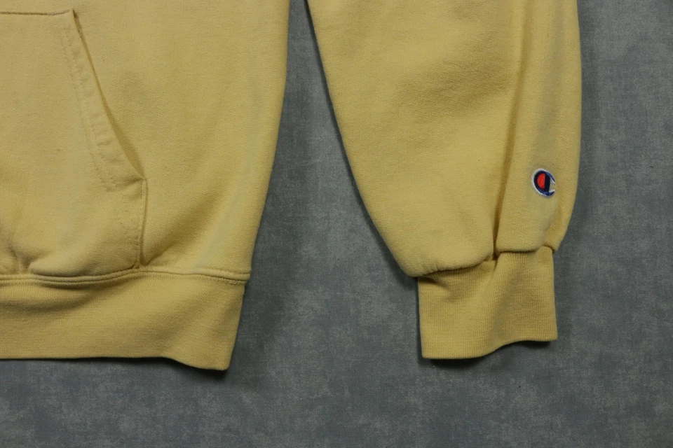 Moletom com capuz irlandês Notre Dame luta masculino pequeno amarelo futebol americano NCAA - Imagem 4 de 4