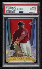2000 Finest Counterparts Refractor Ken Griffey Jr Sammy Sosa PSA 10 GEM MT 0e2x