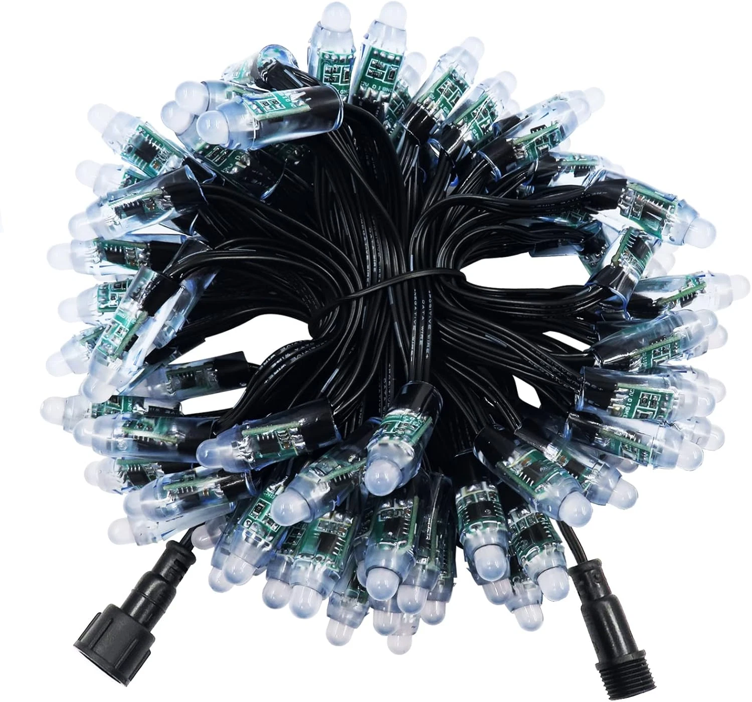 500 LED WS2811 Pixel String Lights - 12V RGB Addressable Waterproof Nodes
Opens in a new window or t