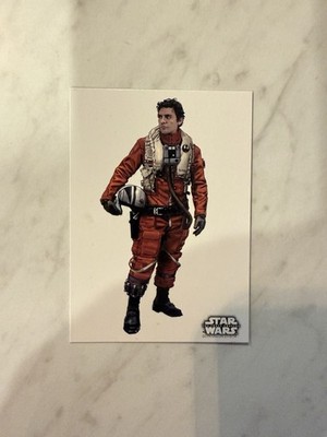2015 Topps Star Wars: The Force Awakens #18 Poe Dameron Concept Art
