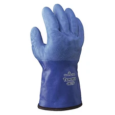 Showa 282L-09 Cold Protection Cut-Resistant Gloves, Acrylic Lining, Blue, L