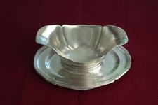 Sauciere aus 800er Silber barocke Form von Wilkens