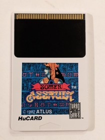Somer Assault (TurboGrafx-16) -- Atlus -- Classic Shooting Game