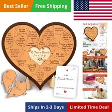 10 Anniversary Wood Gifts For Him Her - 10 Anniversary Tin Gifts For Wife H...