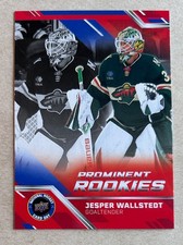 2025 National Hockey Card Day NHCD-9 Jesper Wallstedt Prominent Rookies Wild