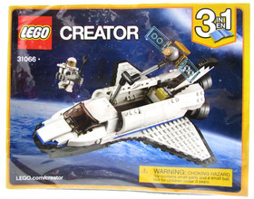 Lego 31066 Creator Space Shuttle Explorer  Complete Shuttle Set!