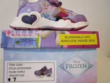 Disney s Frozen Girls Athletic School Light Up Toddler Sneakers Size 6