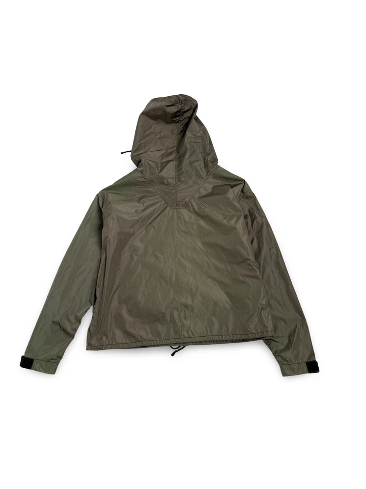 Prada Nylon Anorak Jacket Pull-on Oversized Hooded Womens M ( flawed ) - Image 4 of 4