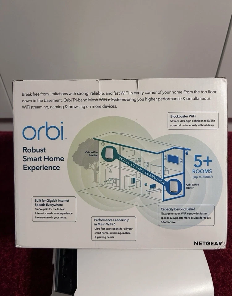 Netgear Orbi WiFi 6 Mesh System - Bild 3 von 4