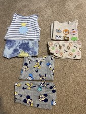 Boy's Size 24 Months Mixed Brand Bundle of Short Sleeve  Pants Sets - 6 Pieces