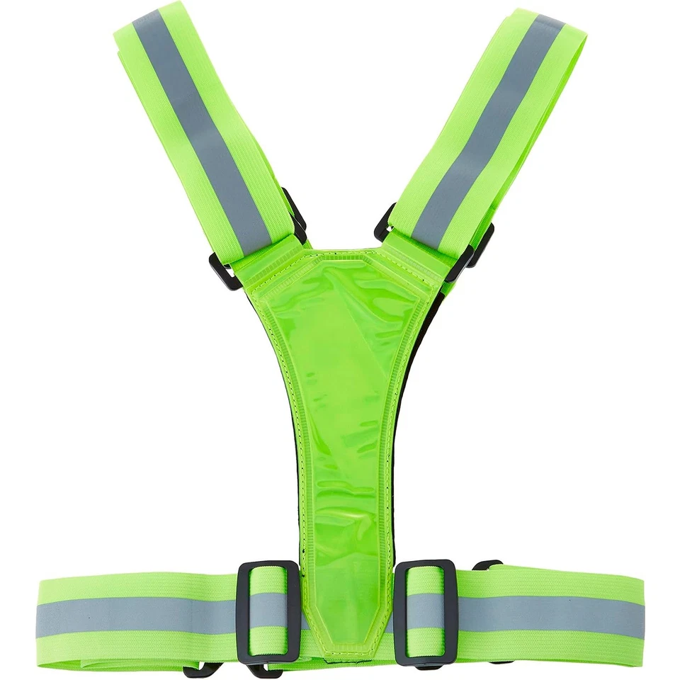 Quick Media Cuerpo/Chaleco con Luces LED Frontal y traseras para Scooter verde - Imagen 2 de 4