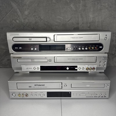 Magnavox MDV530VR, Polaroid DVC-2010, Sylvania SSD803 - Parts Or Repair DVD VHS