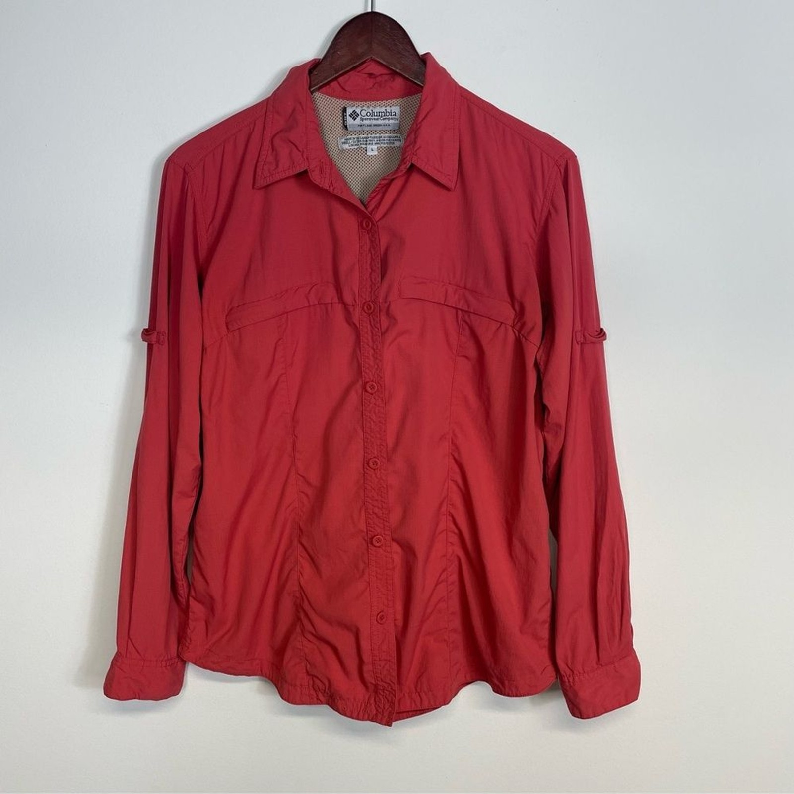 Columbia Women's GRT Button Down Long Sleeve Shirt Size Large thumbnail 6