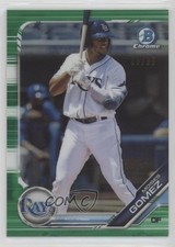 2019 Bowman Draft Chrome Green Refractor 3/99 Moises Gomez #BDC-143 1u6