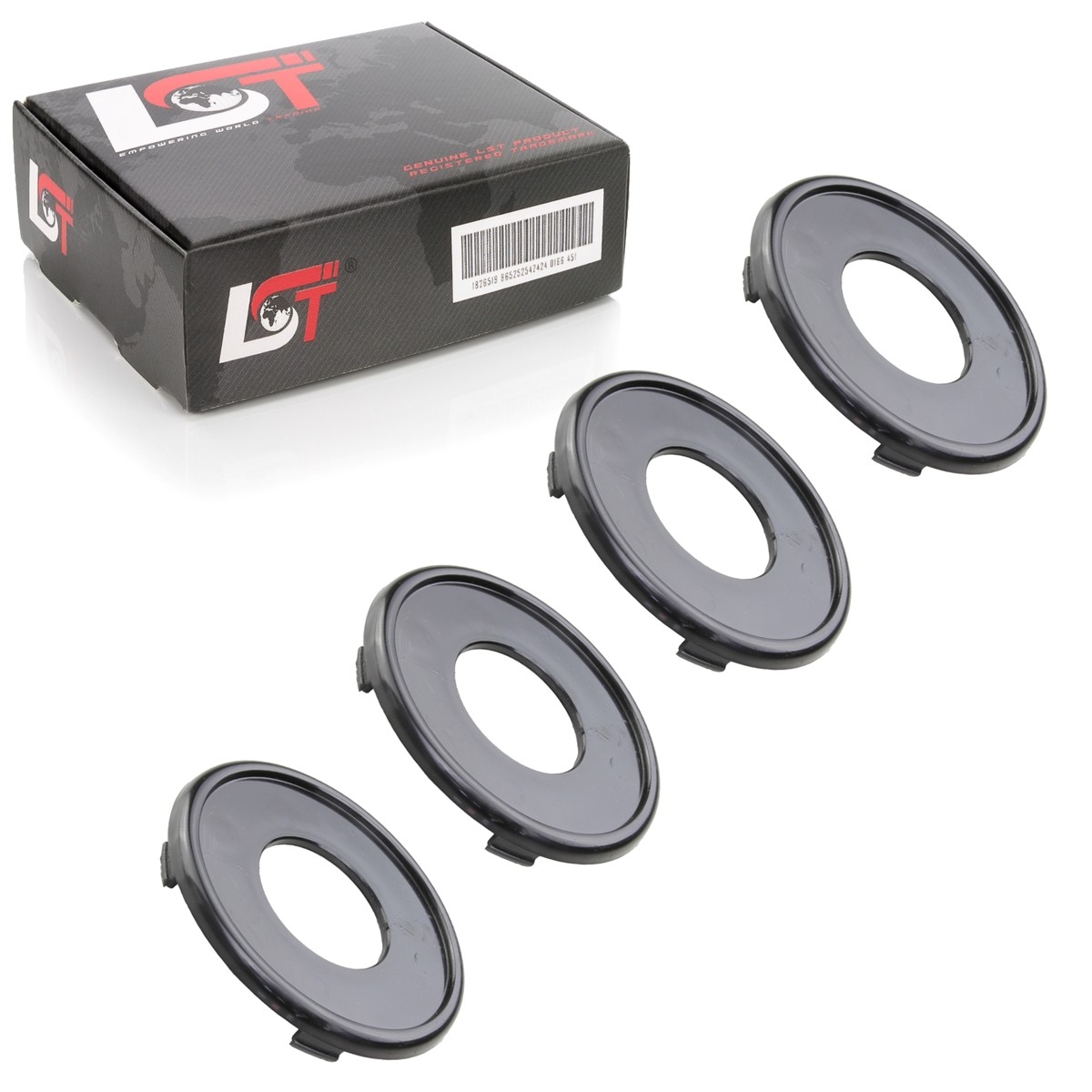 4x Wheel Center Hub Caps Rim Cover Black ø 70mm for LEXUS
